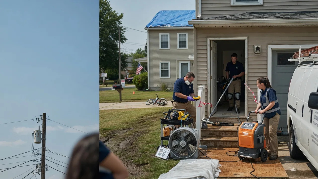 Water Damage Repair in Warnock, OH near me